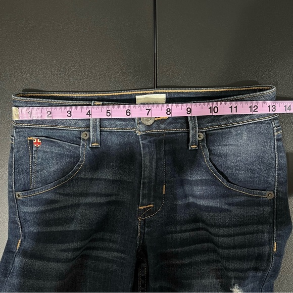 Hudson Cropped Skinny Jeans Size 24 - Picture 6 of 8